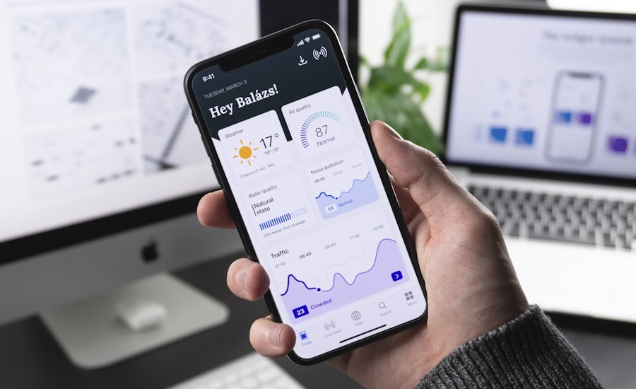 Mobile app developer working on React Native application — TechEin dedicated development team